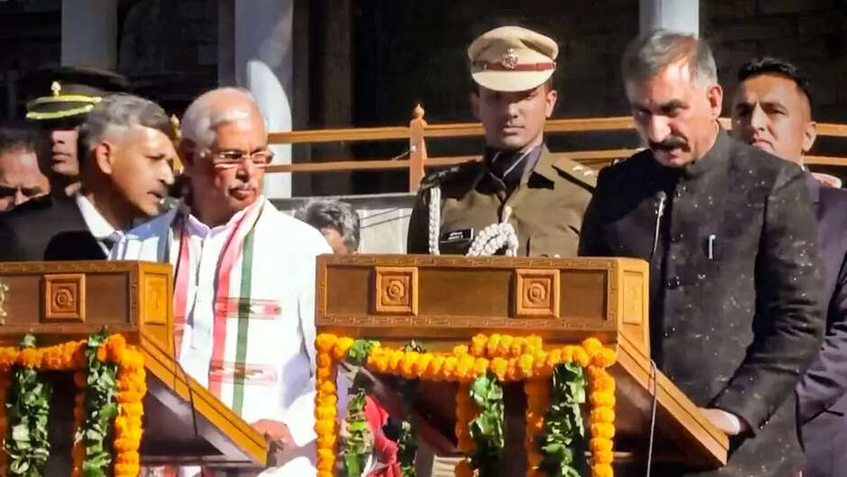 राहुल-प्रियंका की मौजूदगी में हिमाचल के नए CM बने सुखविंदर सिंह सुक्खू, PM ने दी बधाई, बोले- केंद्र की ओर से हर संभव सहयोग मिलेगा