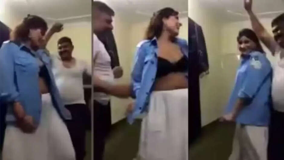 थानेदार साहब थाने में महिला कॉन्स्टेबल के साथ कर रहे थे रोमांस, वीडियो हो गया वायरल...