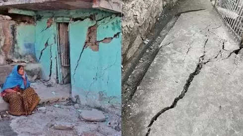 Joshimath Buildings Demolition: Danger of buildings built in Joshimath, will happen in some time, 4 thousand people illuminated