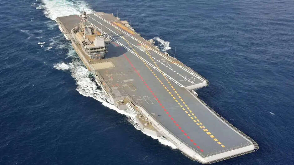 'INS Vikrant' built in the country joins the Indian Navy, China and Pakistan have lost their senses