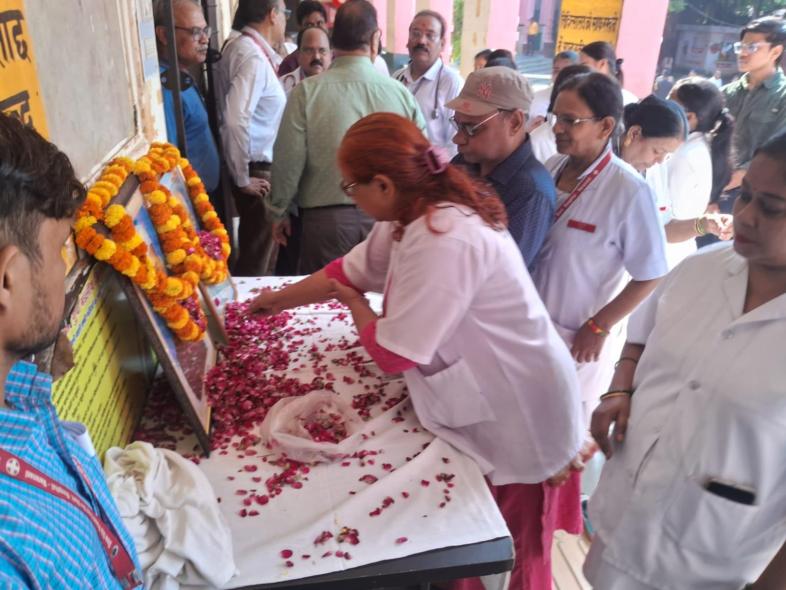 सत्य, अहिंसा और ‘जय जवान, जय किसान’ के संदेश से गूंजा मंडलीय चिकित्सालय
