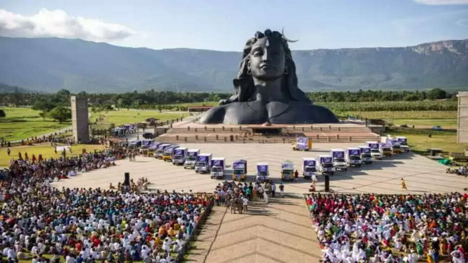 coimbatore lord shiva statue, The Adiyogi statue