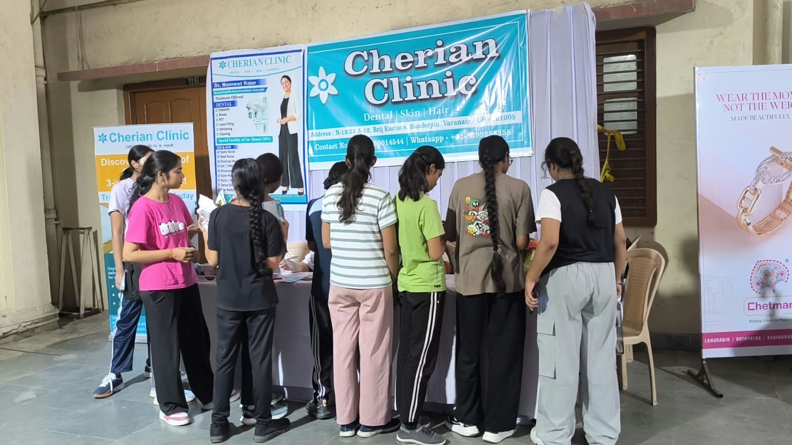 Wellness Event में मेडिकल कैंप, छात्राओं की हुई स्वास्थ्य जांच; फिटनेस पर भी जोर