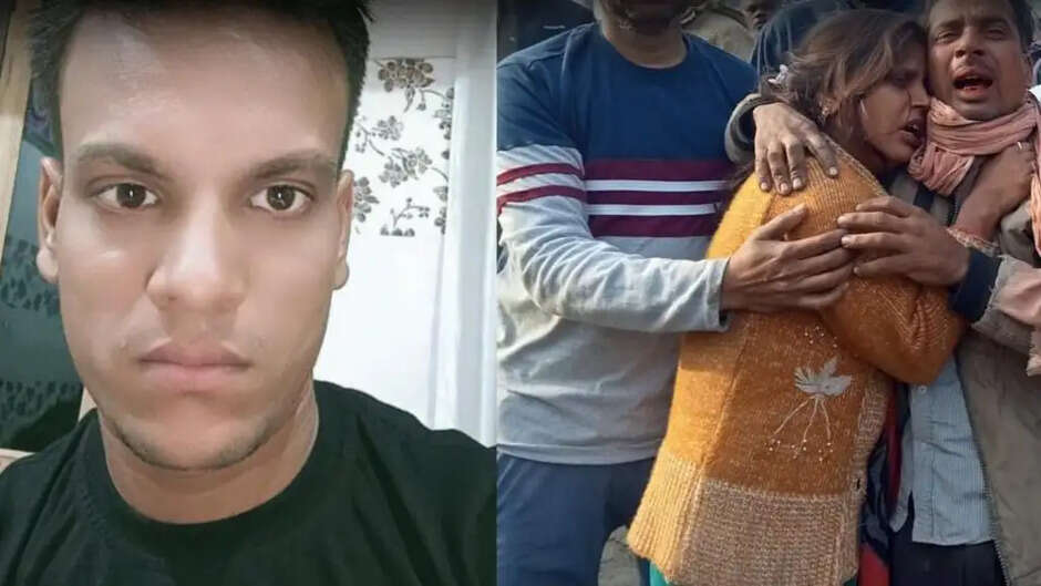 वाराणसी में कबाड़ कारोबारी की हत्या कर दी गई। बुधवार सुबह उसका शव कार की सीट बेल्ट से बने फंदे पर दुकान में लटका मिला है। उससे सिर से खून बह रहा था। पांव जमीन पर टिके थे। लग रहा था कि पहले उसे बेरहमी से मारा गया। फिर शव को फंदे से लटकाया गया। सूचना पाकर डॉग स्क्वायड और फोरेंसिक एक्सपर्ट की टीम मौके पर पहुंची। घटनास्थल की जांच की। वारदात राजातालाब इलाके की है। मृतक कारोबारी का नाम दिलीप गुप्ता (25) है। वह राजातालाब के रहने वाले था। राजेंद्र गुप्ता के तीन बेटों में सबसे छोटा दिलीप अविवाहित था। वह अपने घर के पास ही चाचा संतोष गुप्ता के साथ कबाड़ का कारोबार करता था। लेकिन, मेन मालिक वही था। उसे सुबह कबाड़ लादवाकर कहीं भिजवाया था। इसके चलते दुकान पर सो गया था। डॉग स्क्वॉड के साथ कबाड़ की दुकान में जांच करती राजातालाब थाने की पुलिस। डॉग स्क्वॉड के साथ कबाड़ की दुकान में जांच करती राजातालाब थाने की पुलिस। इसी सिलसिले में चाचा संतोष भी सुबह करीब 5 बजे दुकान पर पहुंचे। चाचा ने बताया कि मैंने उसे जगाने के लिए आवाज लगाई तो उसका कोई रिस्पॉन्स नहीं मिला। इसके बाद मोबाइल का टॉर्च ऑन किया। देखा तो भतीजे का शव कार की सीट बेल्ट से लटका था। उसका पैर जमीन पर था। सिर पर चोट लगी थी। खून बह रहा था। इसे देखकर मैंने शोर मचाया। जिसे सुनकर आस-पास के लोगों के साथ ही परिजन भी भागकर दुकान पहुंचे। मृतक दिलीप चाचा के साथ मिलकर कबाड़ का कारोबार करता था। आज सुबह कबाड़ वाहन में लदवाकर कर भिजवाना था। मृतक दिलीप चाचा के साथ मिलकर कबाड़ का कारोबार करता था। आज सुबह कबाड़ वाहन में लदवाकर कर भिजवाना था। मृतक के चाचा संतोष ने बताया कि दिलीप बहुत ही सरल स्वभाव का था। उसकी किसी से न कोई रंजिश थी। न ही गलत संगत में रहता था। कबाड़ की दुकान पर पहुंचे डीसीपी गोमती जोन विक्रांत वीर। कबाड़ की दुकान पर पहुंचे डीसीपी गोमती जोन विक्रांत वीर। मृतक के परिजनों का रो-रोकर बुरा हाल है। मां रो-रोकर बेसुध हो जा रही है। वो बार-बार कह रही है कि उनके बेटे की किसी से दुश्मनी भी तो नहीं थी। सूचना मिलते ही राजातालाब थाने की पुलिस के साथ ही DCP गोमती जोन विक्रांत वीर भी घटनास्थल पर पहुंचे और उन्होंने जानकारी जुटाई। कबाड़ी की हत्या के बाद रोते-बिलखते हुए परिजन। कबाड़ी की हत्या के बाद रोते-बिलखते हुए परिजन। DCP गोमती जोन ने बताया कि युवक के परिजनों ने पूछताछ की जा रही है। फॉरेंसिंक और पुलिस ने जानकारी जुटाई है। युवक के मोबाइल की कॉल डिटेल भी खंगाली जा रही है। परिजनों की तहरीर मुकदमा दर्ज कर कार्रवाई की जाएगी। जांच के बाद आरोपियों के खिलाफ कड़ी कार्रवाई होगी।